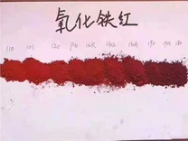 สีแดงที่เป็นกลางของเหล็กออกไซด์